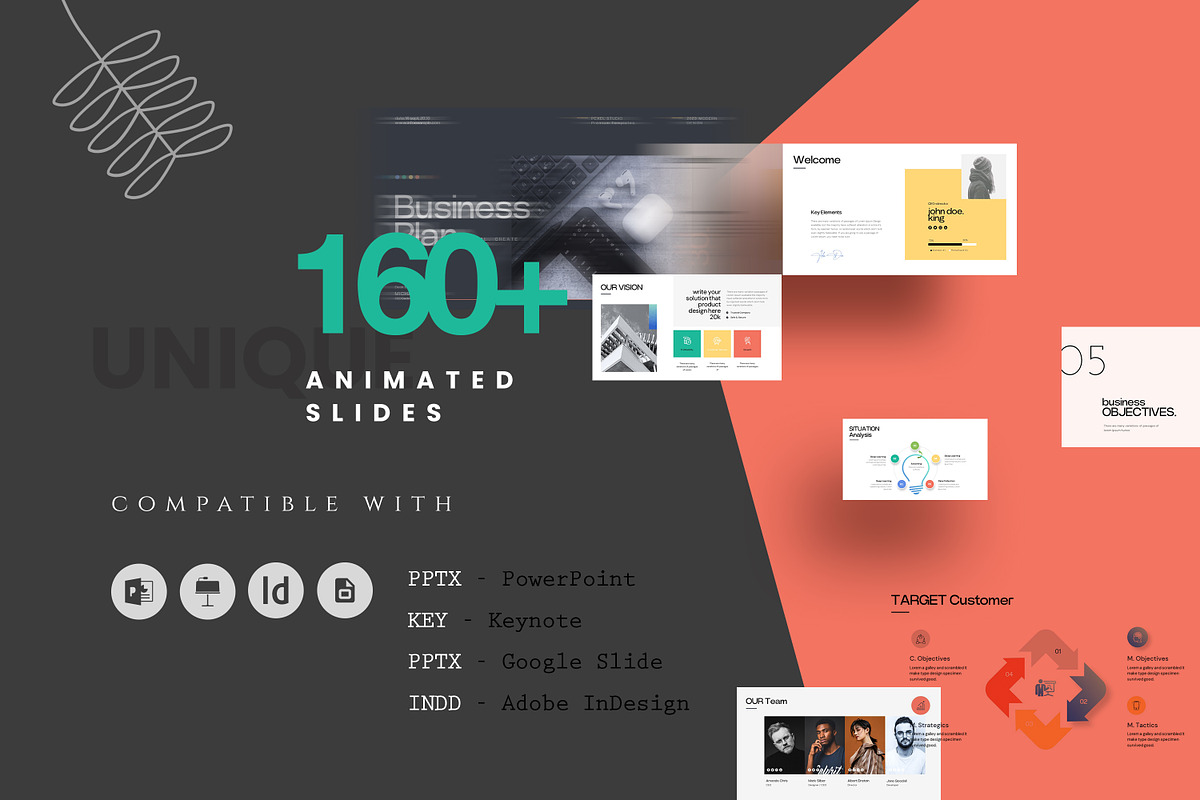 Business Plan PowerPoint Template, a Presentation Template by GoldenPixelStudio (Photo 7 of 29)