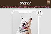 My Dog’s Life - Digital Sticker Set, an Illustration by Sniff Design Studio (Thumbnail 2 of 3)