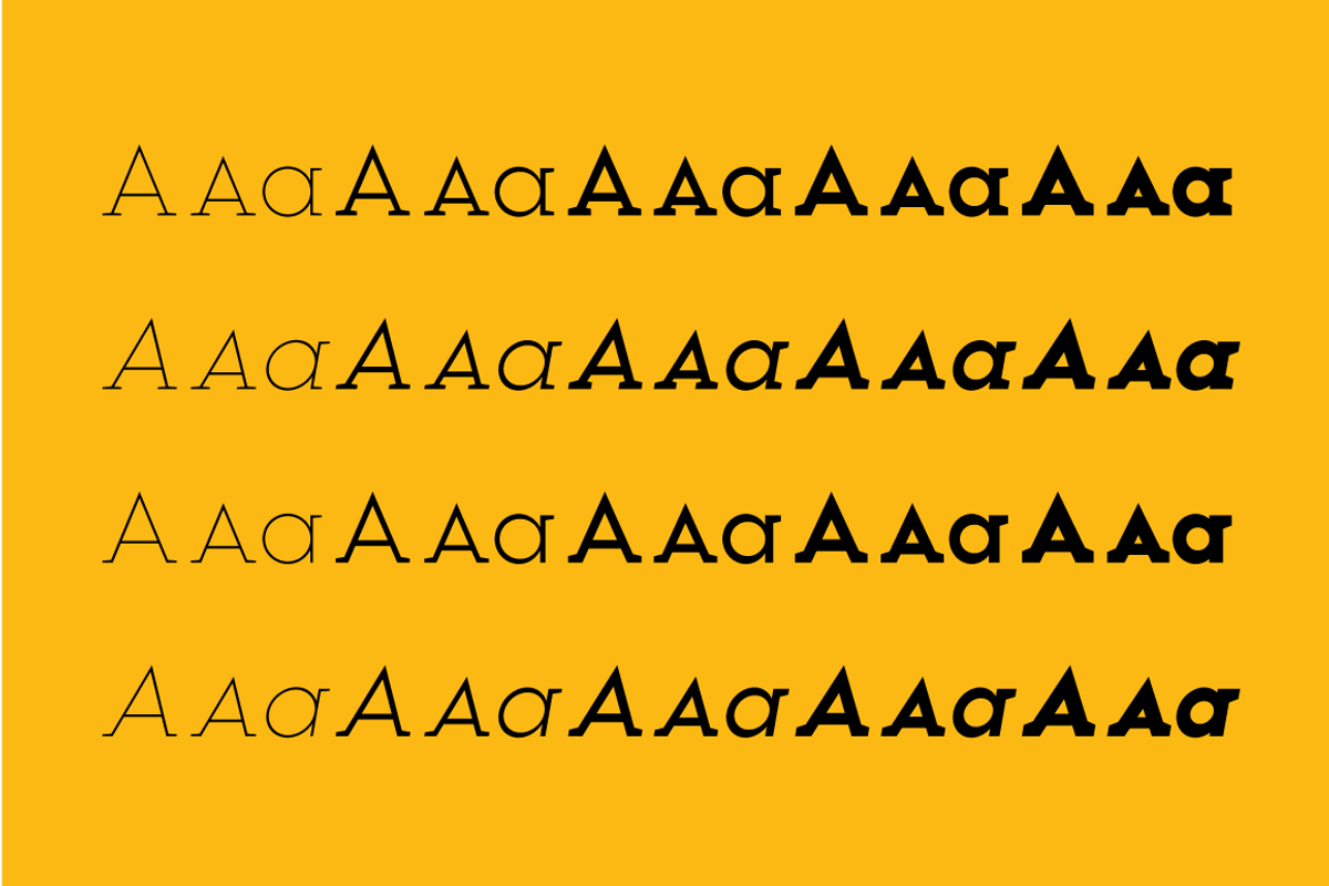 Trakya Slab, a Slab Serif Font by BULENT YUKSEL (Photo 10 of 11)