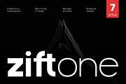 Ziftone - Minimalist Sans Serif Font, a Sans Serif Font by Flawless And Co (Thumbnail 1 of 10)