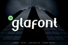 Glafont - Minimal Logo Font