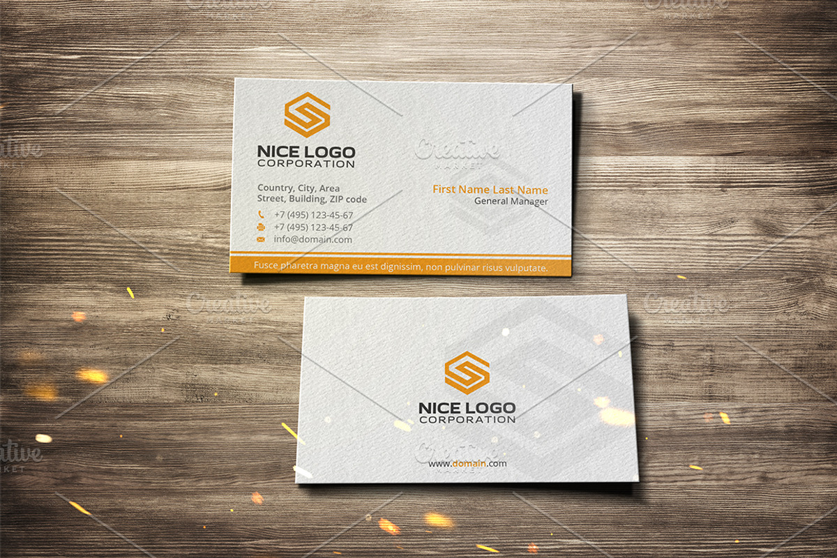 letter s business card, a Business Card Template by Indigo Graphic Shop (Photo 2 of 4)