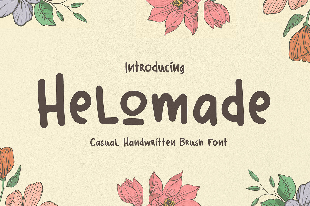 Helomade Font, a Sans Serif Font by Scratch Design (Photo 1 of 7)