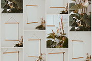 Wooden Poster Frame Mockup, a Poster Template by Artcoast Studio (Thumbnail 2 of 4)