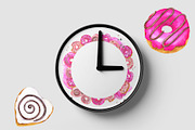 Watercolor donut set, a Food Illustration by Watercolor & sketches (Thumbnail 6 of 7)