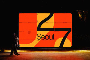 Screen Mockup Seoul Korea 002