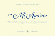 Symphonie Calligraphy, a Script Font by Krismagraph (Thumbnail 14 of 15)