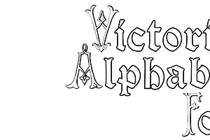 Victorian Alphabets Four