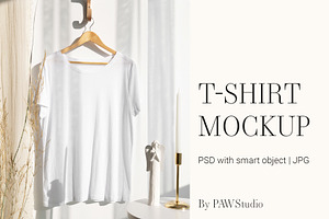 T-shirt Mockup 3001 Mock Up, a Product Mockup by PawMockups