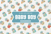 Cheerful Super Baby Boy Cute, a Person Illustration by Gohsantosa (Thumbnail 3 of 4)