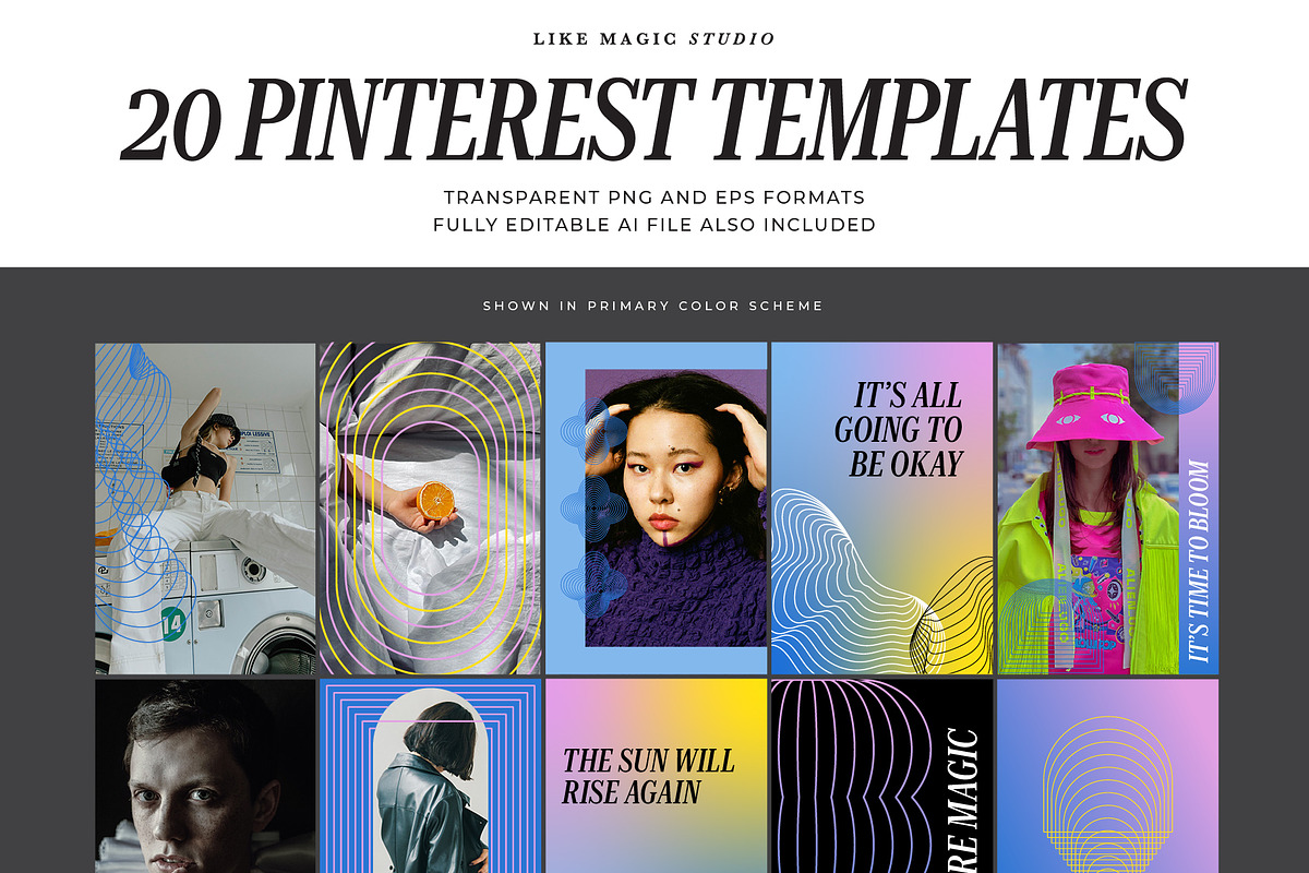 Linear Abstract | Social Templates, a Social Media Template by Like Magic Studio (Photo 7 of 7)