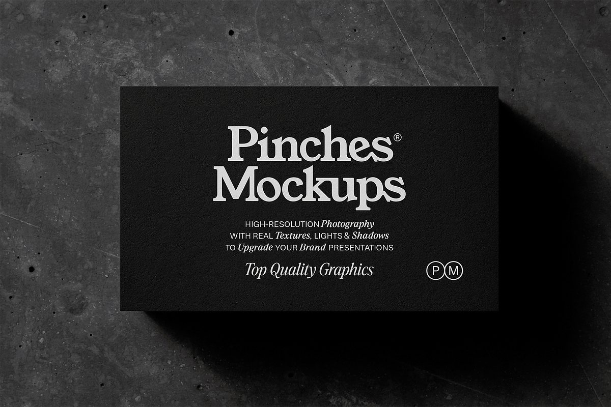 PM_BC/Ø2 - Business Card Mockup, a Print Template by PinchesMockups© (Photo 6 of 6)