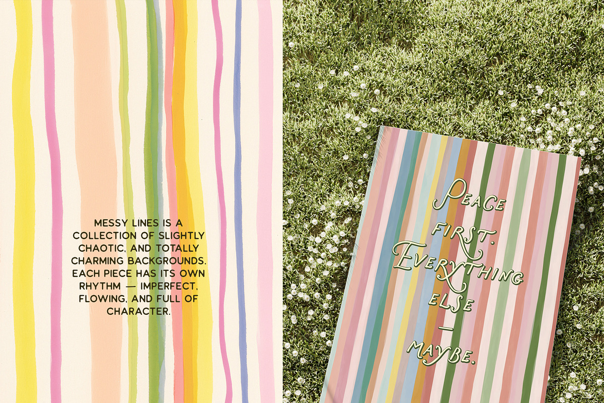 Messy Lines: backgrounds & borders, a Texture Graphic by Purple (Photo 3 of 11)