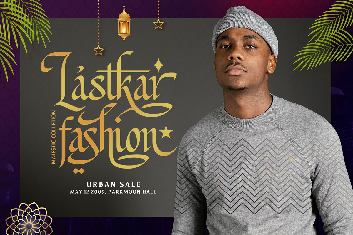 Mustopha - Arabic Style, a Script Font by Arterfak Project (Photo 5 of 13)