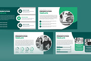 Clean FinTech Pitch Deck, a Presentation Template by CreativeUP (Thumbnail 4 of 6)