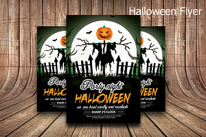 Halloween Flyer, a Flyer Template by The G! Design