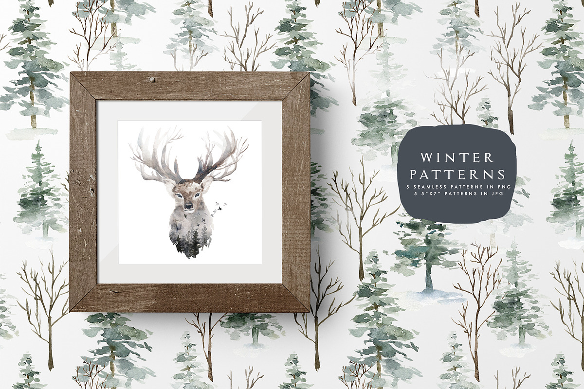 Mystical Winter, an Animal Illustration by Graphic Box (Photo 9 of 15)