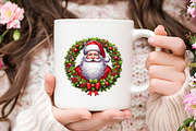 Cute Santa & Holiday Elements Clipar, an Illustration by RobertsArt (Thumbnail 3 of 7)