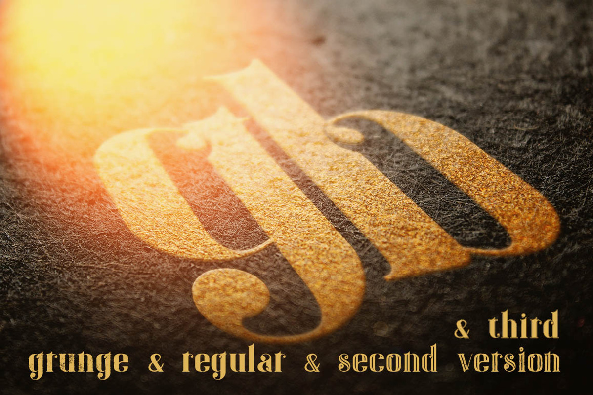 Gatsby - ArtDeco Font preview 3