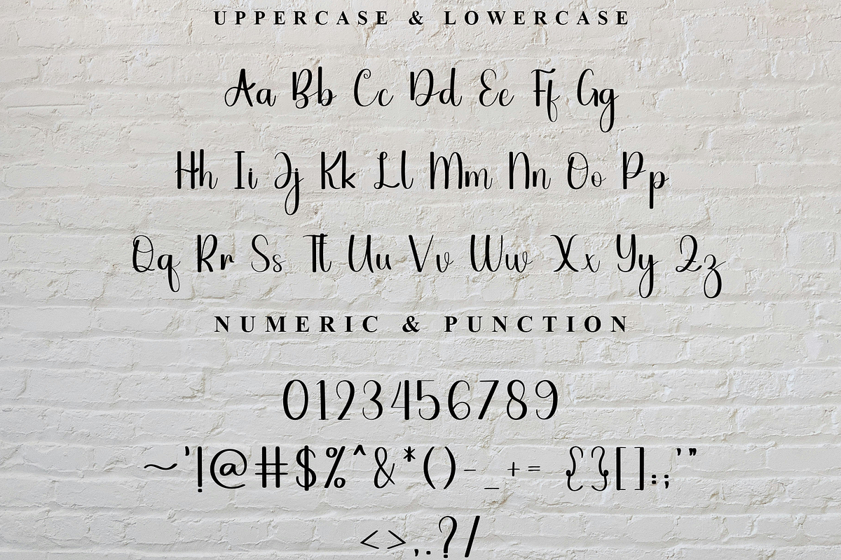 Monogram, a Handwritten Font by InermediaSTUDIO (Photo 8 of 8)