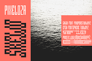Pixeloza 02 ( FREE Style ), a Font by Fontsphere (Thumbnail 4 of 7)