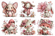 Whimsical Spring Animal Clipart, an Illustration by Daily.Designs (Thumbnail 5 of 8)
