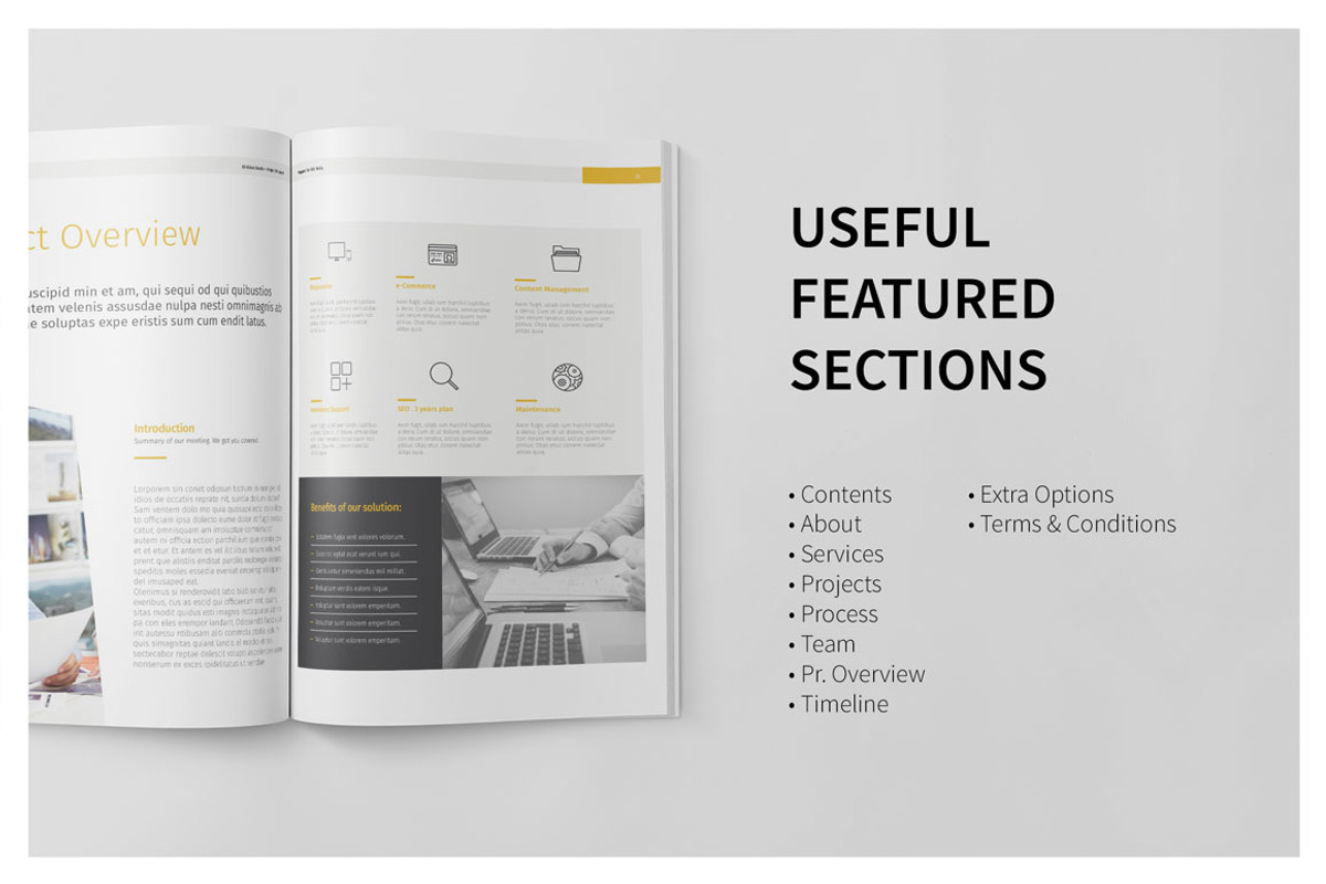 Project Proposal Agency & Studio, a Brochure Template by ID Vision Studio (Photo 11 of 16)