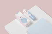 Matte Lipstick Mockups, a Packaging Mockup by DesignNeutrons (Thumbnail 7 of 7)