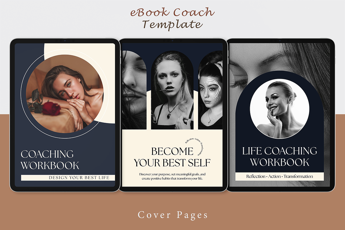 Life Coach Ebook Template | Canva, a Brochure Template by ArtisticLand (Photo 2 of 14)