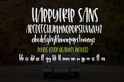 HappyTrip, a Font by OnTheSpotStudio (Thumbnail 4 of 5)