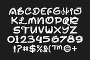 GF Dragua - Playful Display Font, a Handwritten Font by GroovyFontCo (Thumbnail 8 of 8)