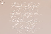 Lucianda Script, a Script Font by Nowlystudios (Thumbnail 4 of 8)