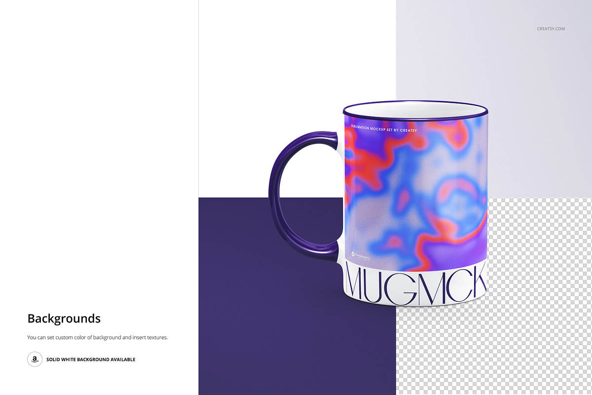 Sublimation Mug 2 Mockup Set, a Cups & Container Mockup by creatsy2 (Photo 10 of 12)