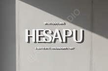 Hesapu | Modern Luxury Serif Typefac