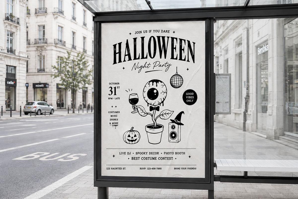 Gothic Spooky Halloween Clipart, an Object Illustration by Nutalin Art (Photo 11 of 12)