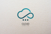 Cloud Computing  Logo, a Branding & Logo Template by Magda (Thumbnail 1 of 2)