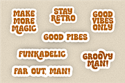 Youre Funky - Retro Groovy Font, a Handwritten Font by SaktiAvellin (Thumbnail 6 of 8)