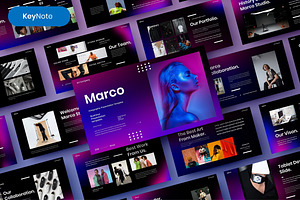 Marco – Business Keynote Template, a Presentation Template by Dens Creative Studio