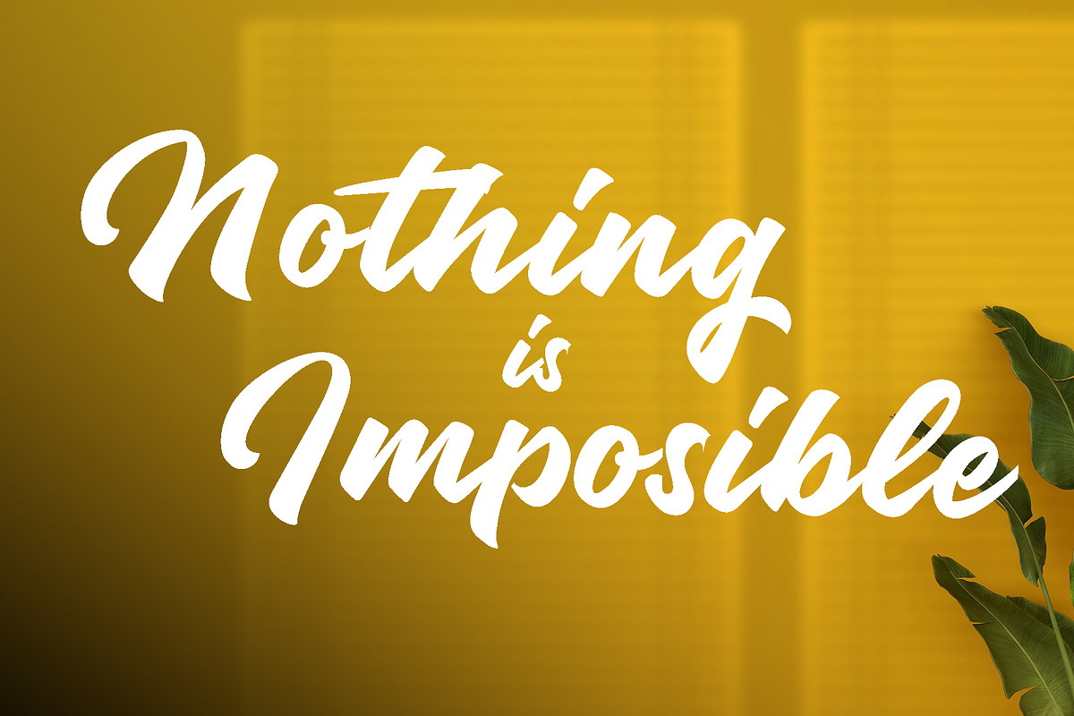 Kington Modern Luxury Brush Font, a Font by RHD Creative Studio (Photo 9 of 11)