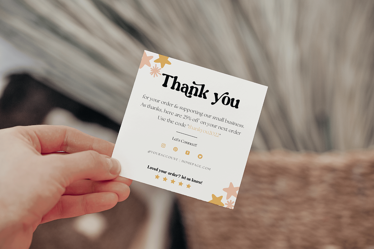 Retro Jewelry Care Card Template, a Flyer Template by Hellohastore (Photo 4 of 10)