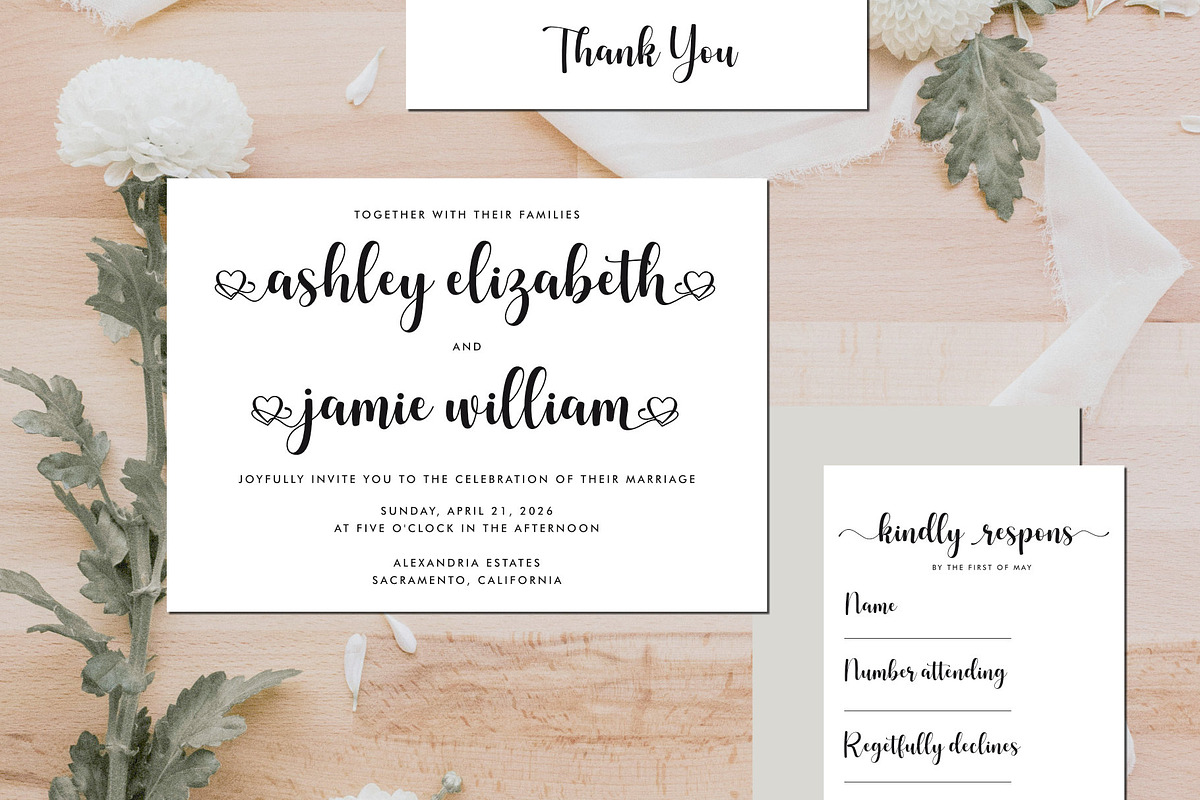 Emily Joseph - Valentine Font, a Script Font by Jimtype Studio (Photo 9 of 10)