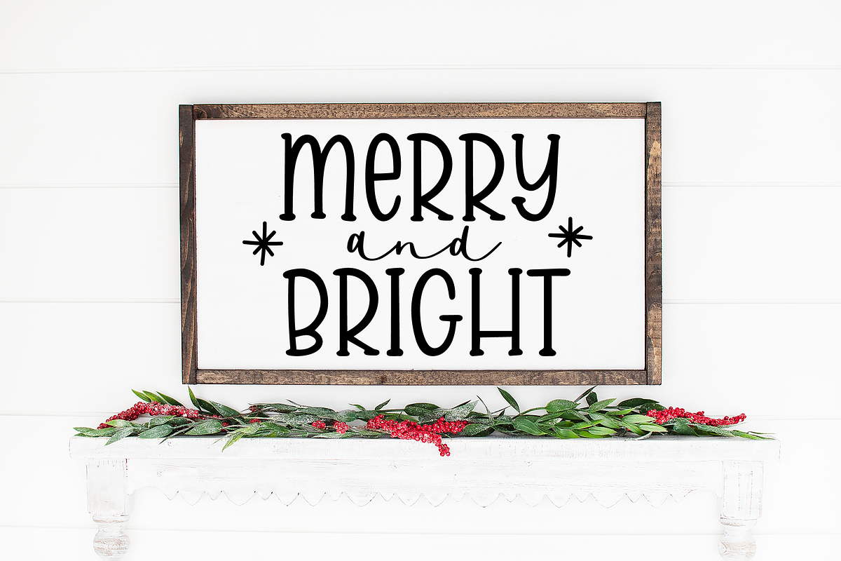 JOLLY CHRISTMAS Font Bundle, a Font by Blush Font Co. (Photo 16 of 16)