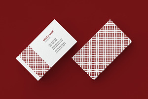Retro Minimal Business Card
