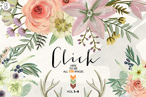 50% OFF Wild Watercolor Collection