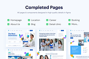 Clinically - Clinic Website UI Kit, an UI Kit Template by dhuhacreative (Thumbnail 8 of 8)