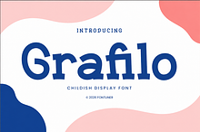 Grafilo – Childish Playful Font