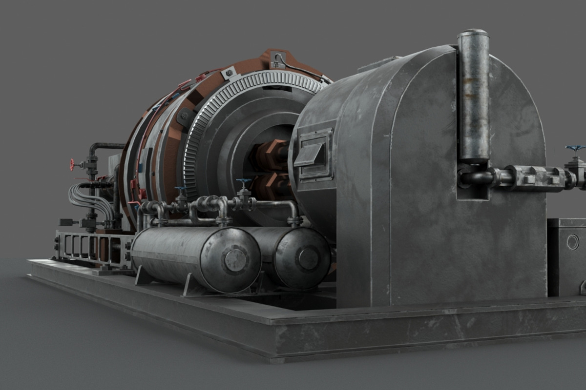 Machinery device, an Object 3D Model by maxpsr (Photo 6 of 9)