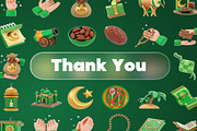 Ramadhan & Eid Mubarak 3D Asset, an Object Illustration by Lumina_ui_ux202 (Thumbnail 6 of 6)
