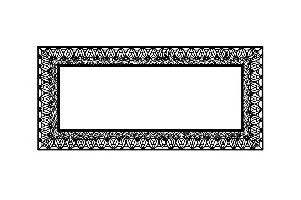 Decorative Rectangle Frame Bundle, an Illustration by Designs_River (Photo 2 of 31)