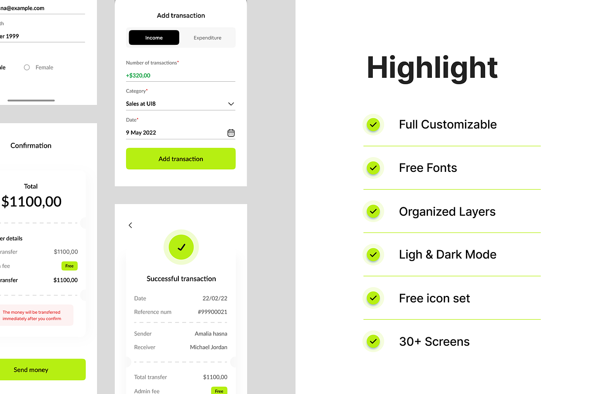 Payfazz - Money Manager UI KIT, a Device Mockup by Odama (Photo 2 of 5)